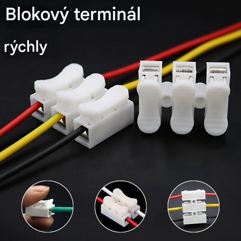 😍【55 ks.】Připojování kabelů nebylo nikdy jednodušší a bezpečnější! Skvělé pro DIY projekty a profesionální použití