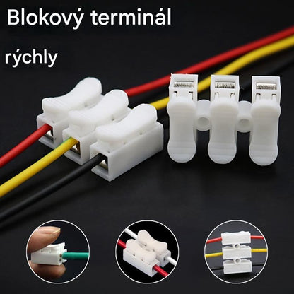 😍【55 ks.】Připojování kabelů nebylo nikdy jednodušší a bezpečnější! Skvělé pro DIY projekty a profesionální použití