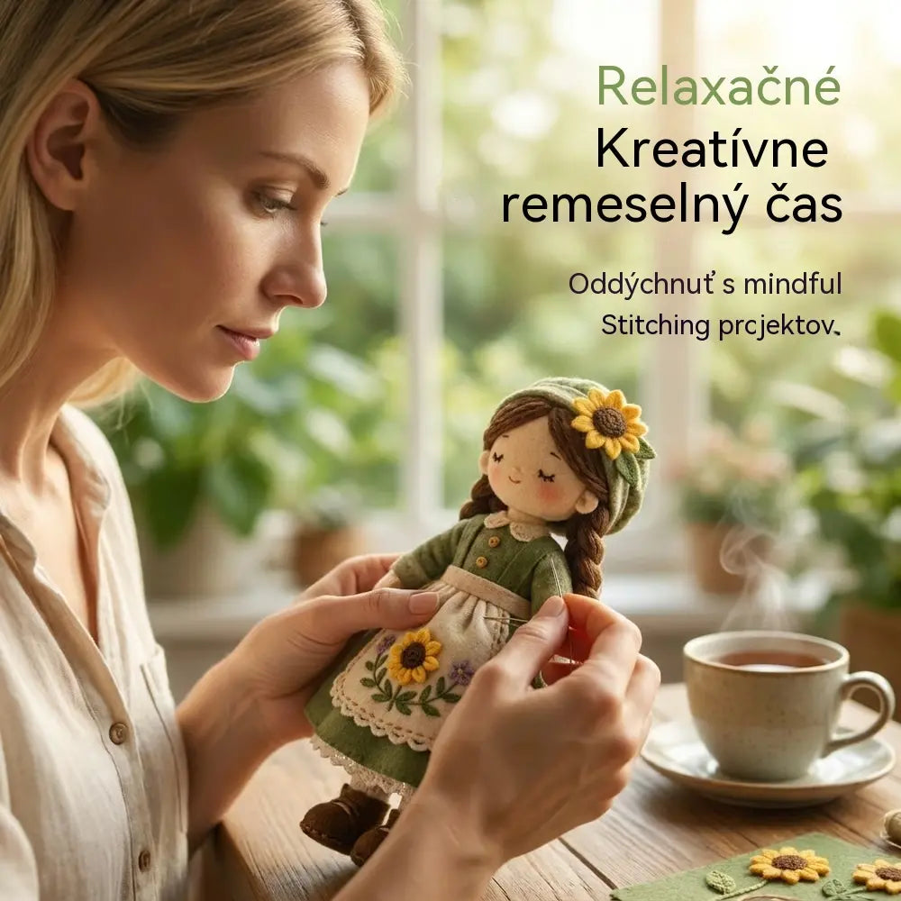 🎁Posledný deň: Využite zľavu 49 %! 🧵 Miniatúrna patchworková sada zo série Miniature World.