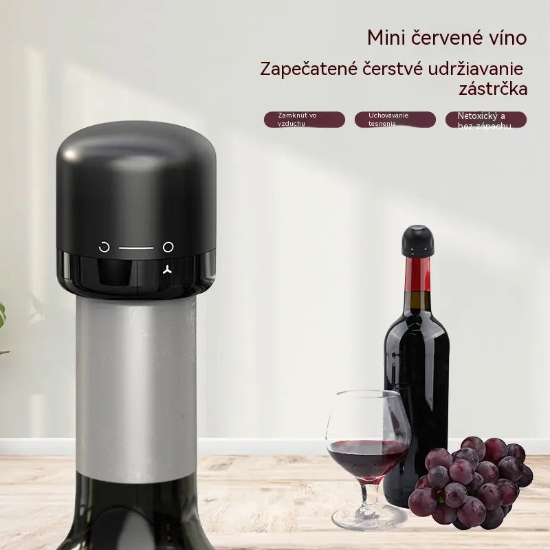 【Kúpte 2, získajte 2 zadarmo】🍾 Zátka na víno a šampanské – otočný uzáver zaisťuje čerstvosť a udržiava bublinky živé celé dni! ✨