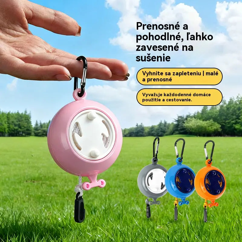 🏘️【Kúpte 1, dostanete 1 zadarmo】🌄Prenosná vonkajšia teleskopická šnúra na sušenie bielizne