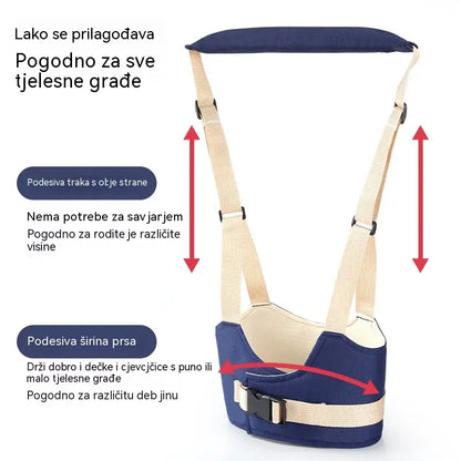 Dječji 2-u-1 planinarski pojas - prozračan, ergonomski i sa zaštitom od pada 👶🚼