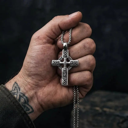 【Kúp 1, získaj 1 zadarmo】✨Pánsky náhrdelník — Kríž bojovníka
