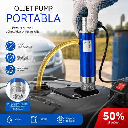 【Električna pumpa za ulje】Nova Denaqi 21V pumpa za ulje s litijevom baterijom, pumpa za ulje i vodu s dvostrukom namjenom, litijeva baterija