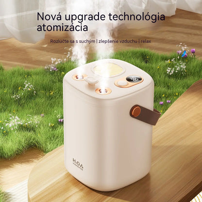Nový tichý zvlhčovač vzduchu pre domácnosti