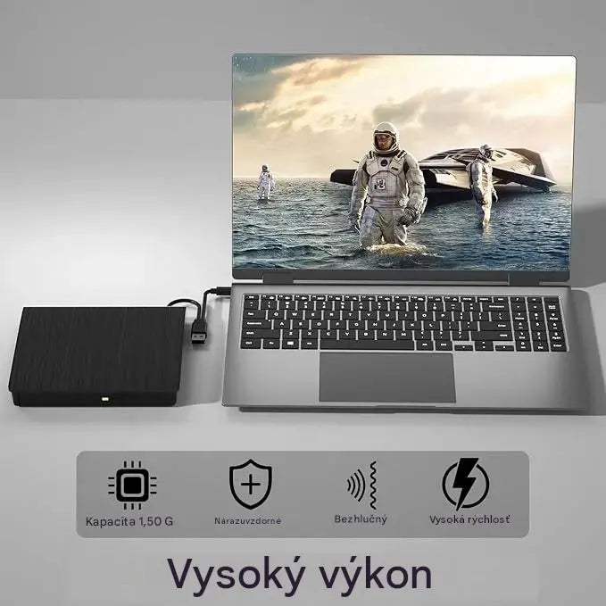 📢📢 Zľava 50 %! 💿💻 Externá CD/DVD mechanika: Plug & Play, prenosná a kompatibilná so systémom Mac/Windows