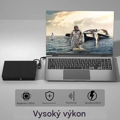 📢📢 Zľava 50 %! 💿💻 Externá CD/DVD mechanika: Plug & Play, prenosná a kompatibilná so systémom Mac/Windows