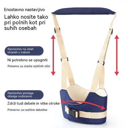 Otroški pohodniški pas 2 v 1 - zračen, ergonomski in z zaščito pred padci 👶🚼