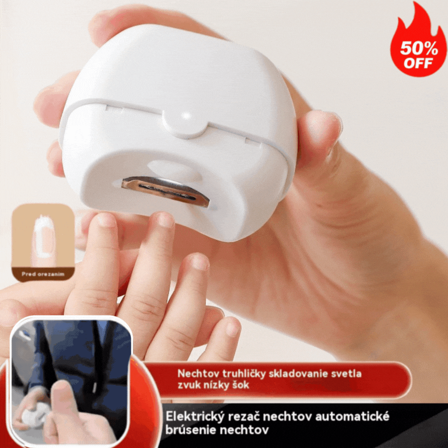✂️💅🔥Multifunkčný elektrický pilník na nechty, elektrické klieštiky na nechty s ochranou proti privretiu