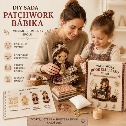 🎁🧵 Svetová séria miniatúr – Séria patchworkových DIY sád