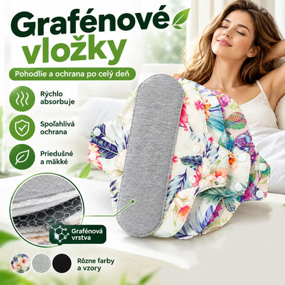 🔥【4 kusy】Umývateľné antibakteriálne vatové tampóny z grafénu