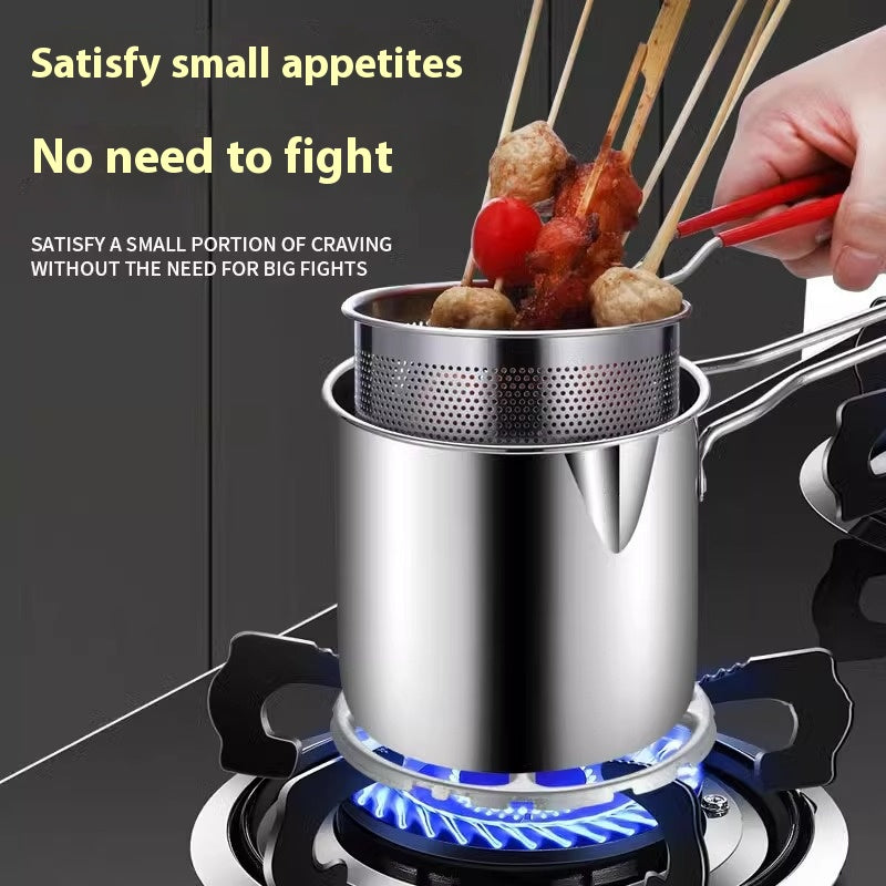 🍢🍖🍗Nerezový gril na panvicu-Môže sa vyprážať
