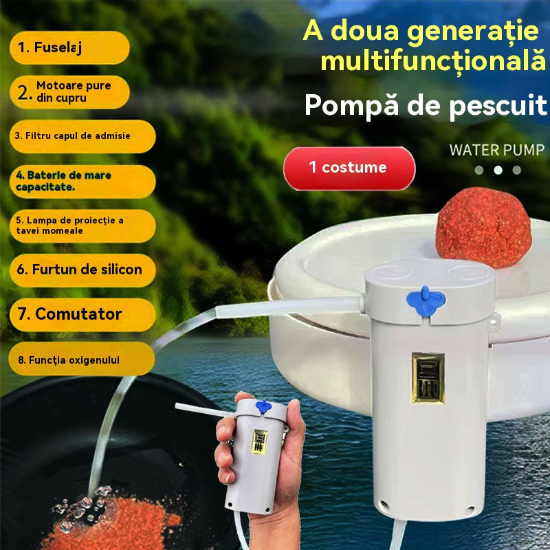 🎣🔥Pametni indukcijski dozator vode za ribe, avtomatska vodna črpalka, naprava za zunanje sesanje vode