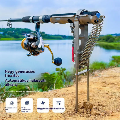 🎣🎖️Automatický navíjač rybárskeho prútu, pružinový navíjač rybárskeho prútu