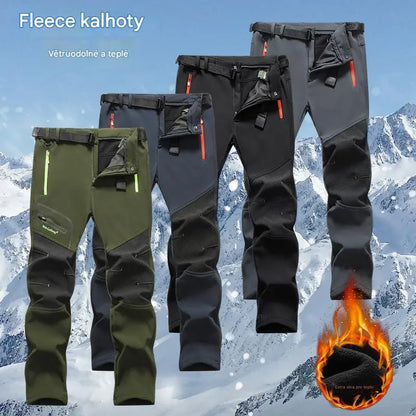 🏃‍♂️【S–5XL】2026 Nové pánske outdoorové jesenné a zimné nohavice – teplé, flísové, nepremokavé a vetruodolné