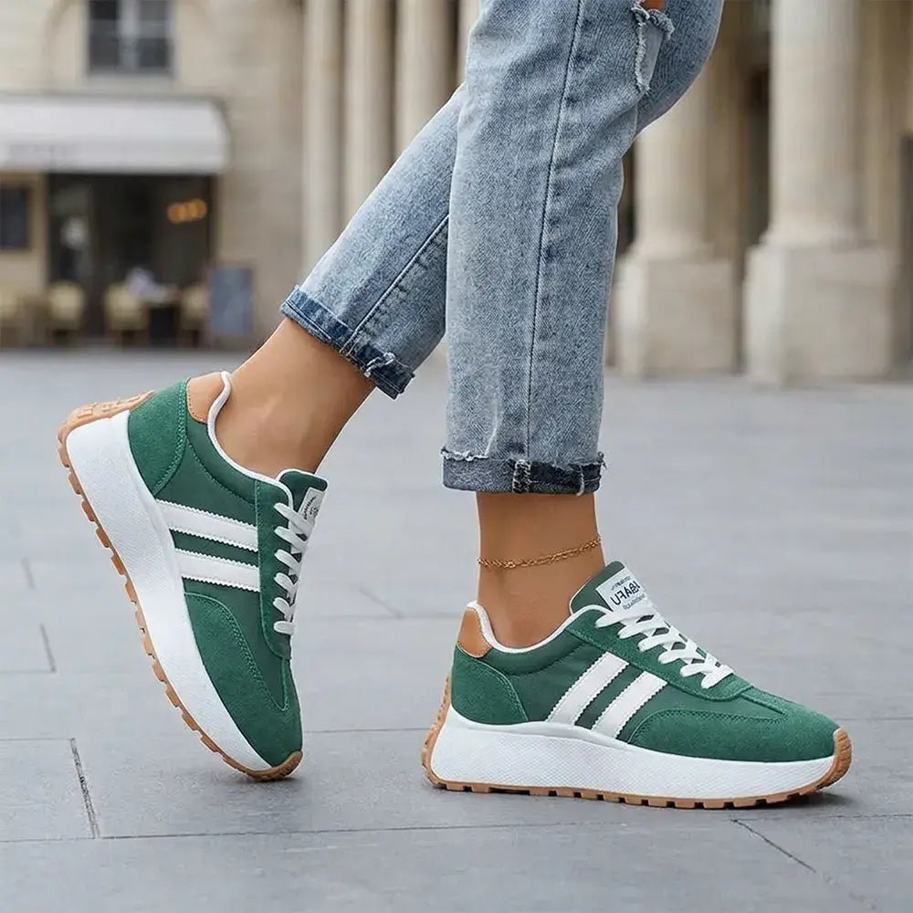 【35-45】👟Veľké tenisky na platforme s hrubou podrážkou – ležérna obuv na chôdzu pre ženy na zvýšenie výšky