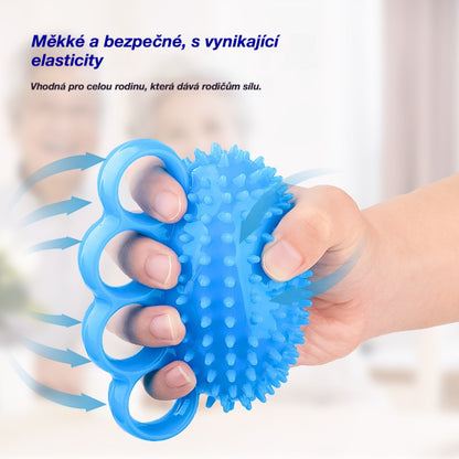 💥Lopta na uchopenie prstov, rehabilitačná tréningová pomôcka používaná na zlepšenie úchopu a sily zápästia.
