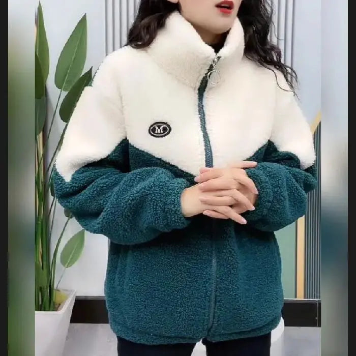 🔥🐏【M-4XL】Zimska pamučna jakna, podstava od debelog janjećeg krzna, topli kaput