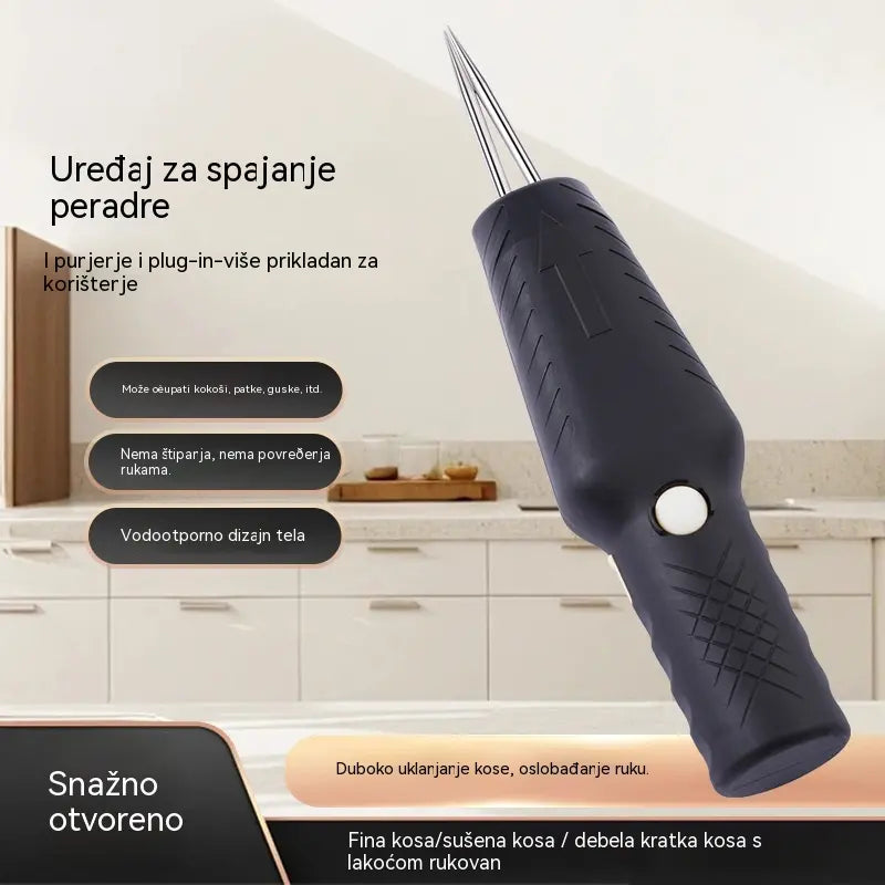 🐓🦆Prijenosni električni čupač perja za kokoši, patke, guske i perad