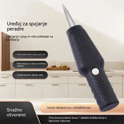 🐓🦆Prijenosni električni čupač perja za kokoši, patke, guske i perad