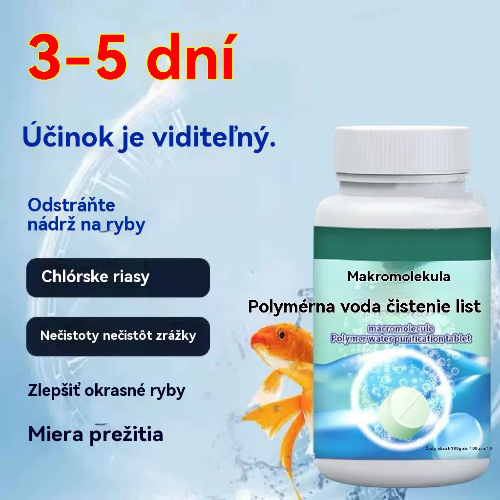 🐠💦【Kúpte 1,dostanete 1 zadarmo】Polymerové tablety na čistenie vody v akváriách