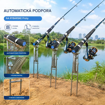 🎣🎖️Automatický navíjač rybárskeho prútu, pružinový navíjač rybárskeho prútu