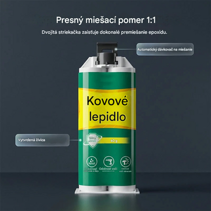 🛠️【3-dielna sada】🔥 Časovo obmedzená zľava 50 %! 🛠️ Vysokopevnostný gél na opravu kovov AB