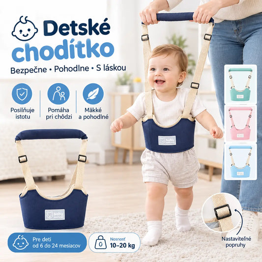 Detský pešie postroj 2 v 1 – priedušný, ergonomický a s ochranou proti pádu 👶🚼