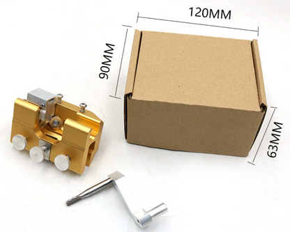 🔥🧰1 brúsik na reťazové píly, 3 diamantové ostriace hlavy 4-5-6 mm, 1 rukoväť