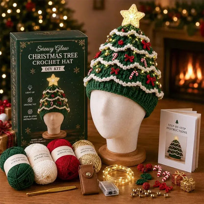 🎄Sada na háčkovanie vianočných čiapok svojpomocne