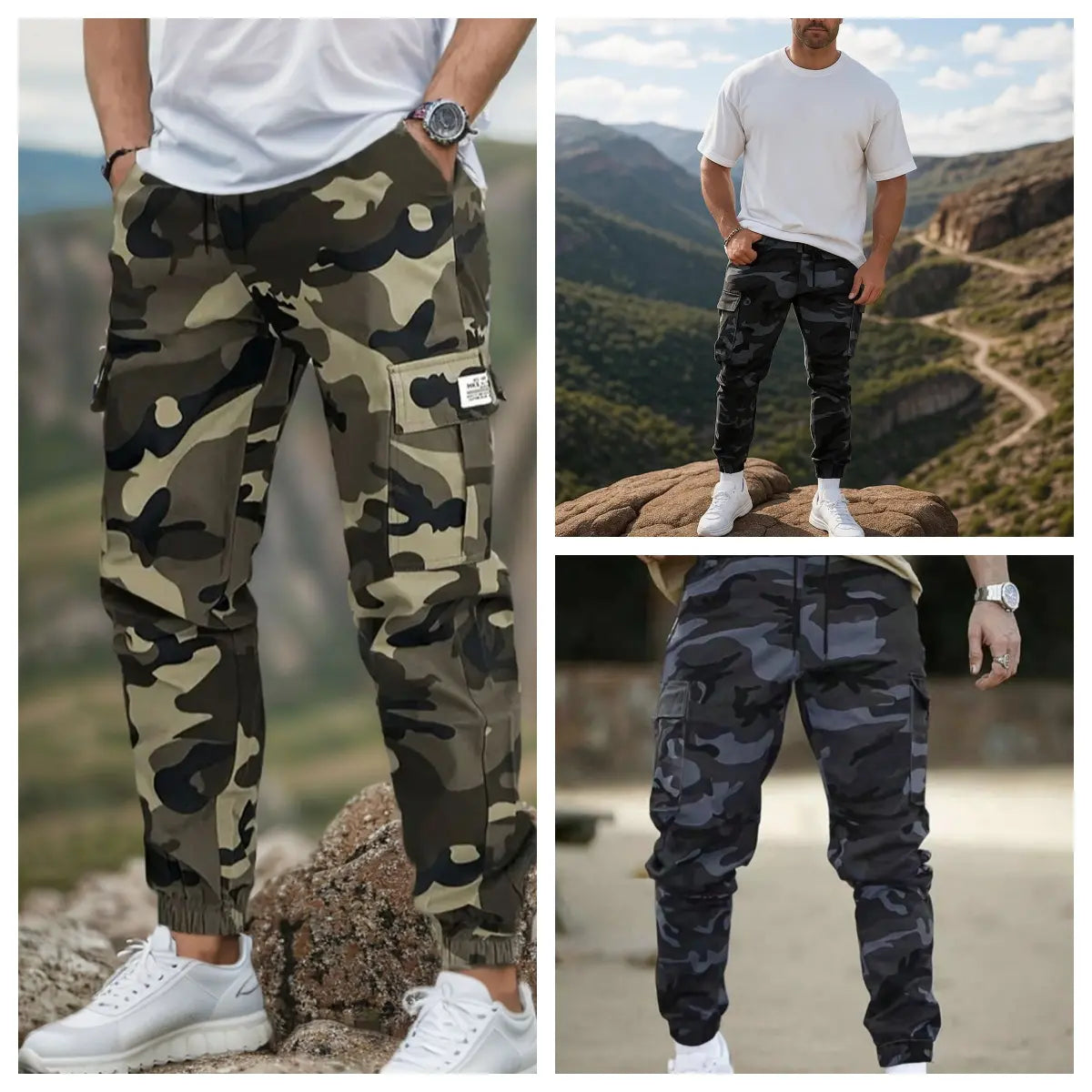 🛠️ ZĽAVA 60%! 👖 Odolné taktické pracovné nohavice – zmes nylonu a bavlny, mnoho funkčných vreciek, ideálne pre prácu vonku 🌲