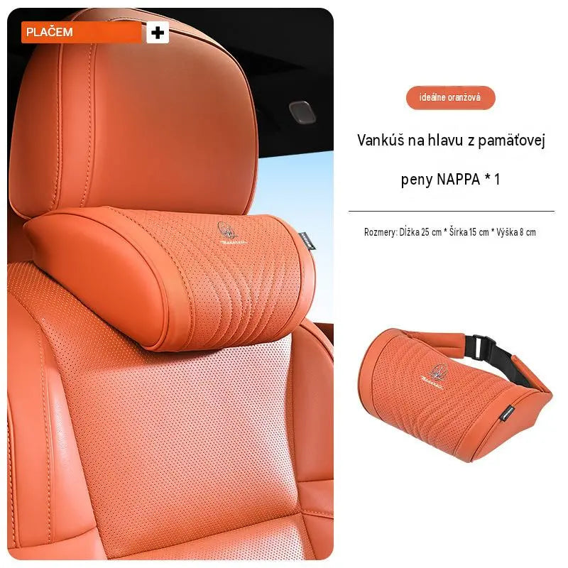 🚗💤Znížte únavu počas jazdy! Univerzálny vankúš na krk z pamäťovej peny do auta – ergonomická opierka hlavy na dlhé cesty autom.