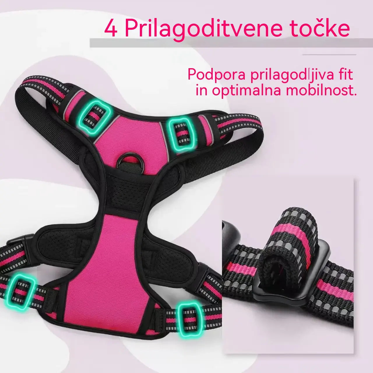 🦮Povodec za psa proti vlečenju