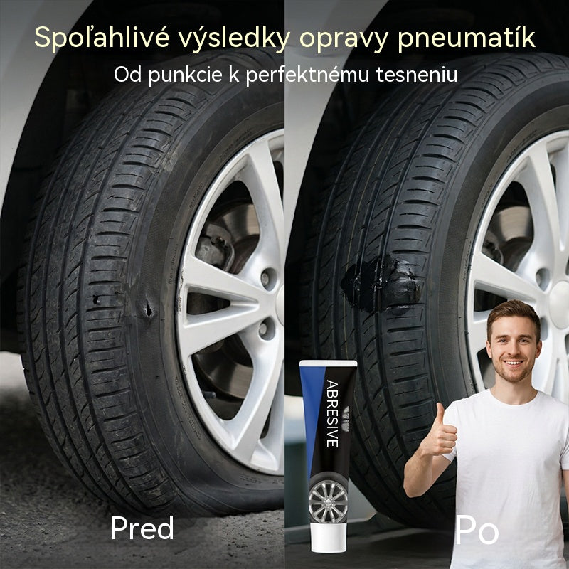 Sada lepidla na opravu pneumatík – rýchlo schne, silná priľnavosť – platba na dobierku
