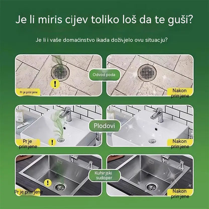2 kutije (ukupno 100 tableta)🏠💧Drain dezodorans kapsule - bioenzimski sastav neutralizira mirise izravno na njihovom izvoru.