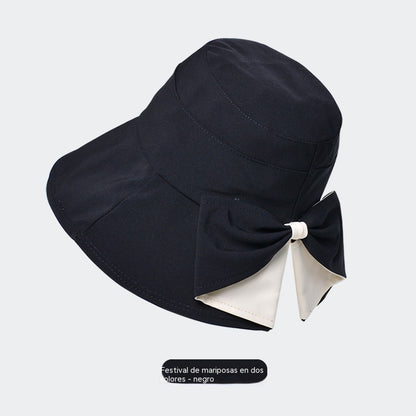 🎀🎀 50% zľava 👒 | Retro klobúk s mašľou: Skladací a priedušný, letná nevyhnutnosť.