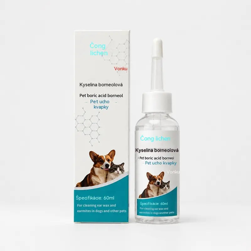 【Kúpte 1, získajte 1 zadarmo】 🐱🐶 Jemné kvapky na čistenie uší pre domáce zvieratá – Rozlúčte sa s chorobami uší