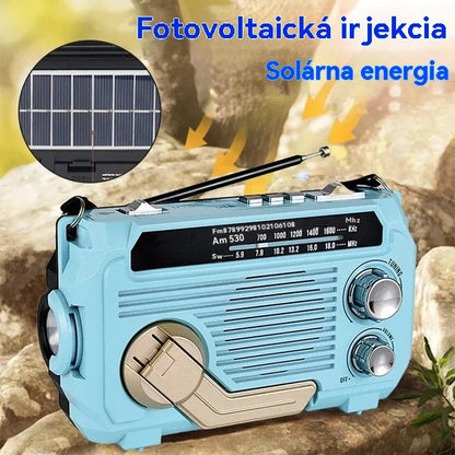 🏕️【59% OFF】(Zaručená pravosť) Multifunkčné prenosné svietidlo s AM rádiom