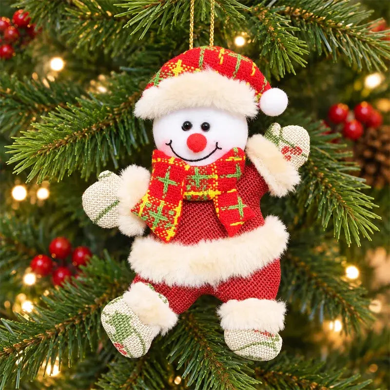 🎄látkové ozdoby na vianočný stromček
