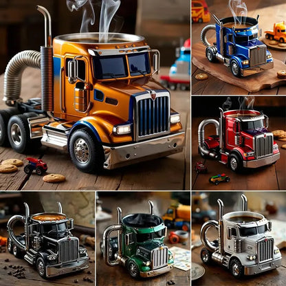 🚛 Ručne vyrobené kávové šálky pre kamióny