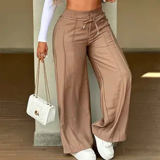 【S-2XL】✨UŠETRITE 50% DNES🍁Nohavice s vysokým pásom a širokými nohavicami