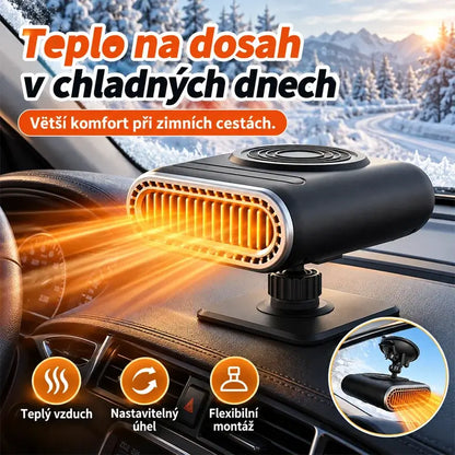 🔥12V autoohrievač s funkciou odmrazovania, rýchle vykurovanie a odhmlievanie v zime