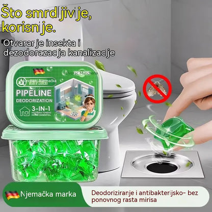 Dvije kutije (100 kapsula) za samo 24 eura — 🔥🎉 Bio-enzimske kapsule za uklanjanje mirisa kanalizacije.