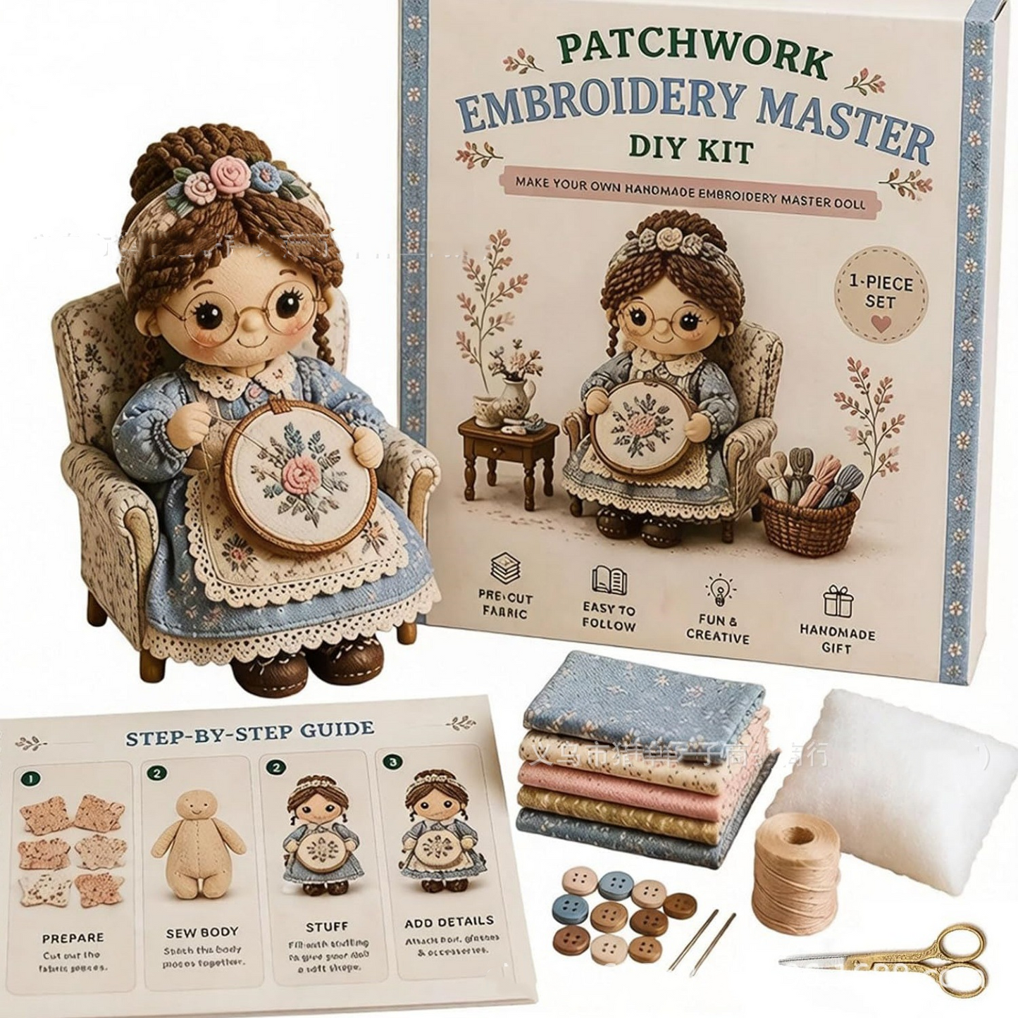 🎁🧵 Svetová séria miniatúr – Séria patchworkových DIY sád