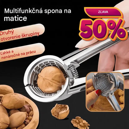 🌰Multifunkčná pinzeta na orechové orechy a orechy z hliníkovej zliatiny