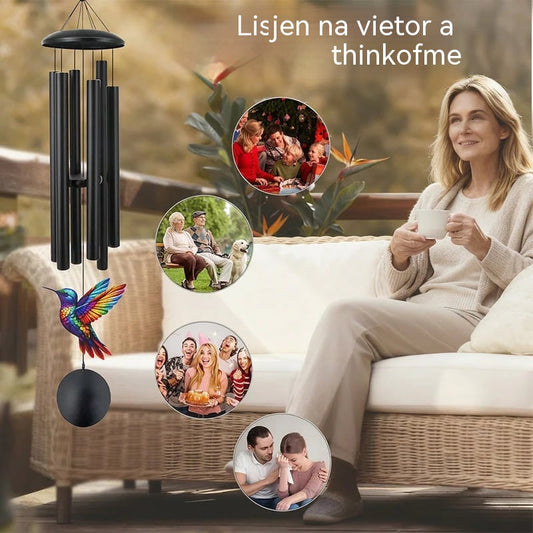 🐦🦋Vintage kovové pamätné zvonkohry do záhrady