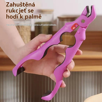 🔥✨【1 sada za 3 ks.】🥩【Kuchynské potreby】Multifunkčná kuchynská sponka na taniere s ochranou proti popáleniu
