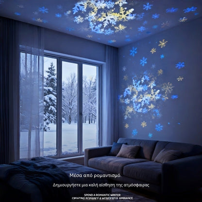 💖🌙2026 Dynamicky rotujúca LED projekčná lampa! ☁️🔥✨