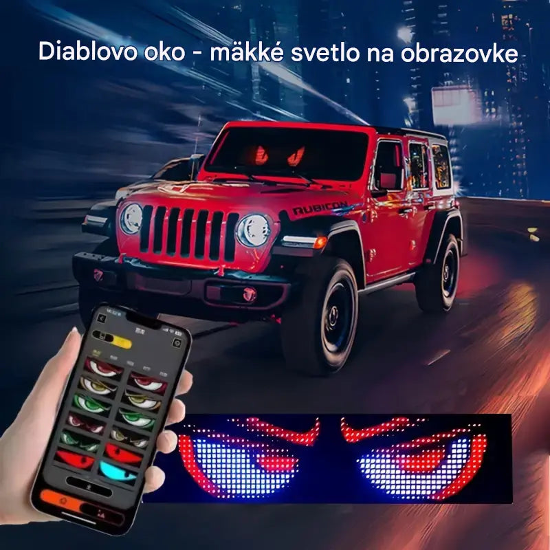 💡🎫Ultra tenká a flexibilná mäkká LED obrazovka pre auto