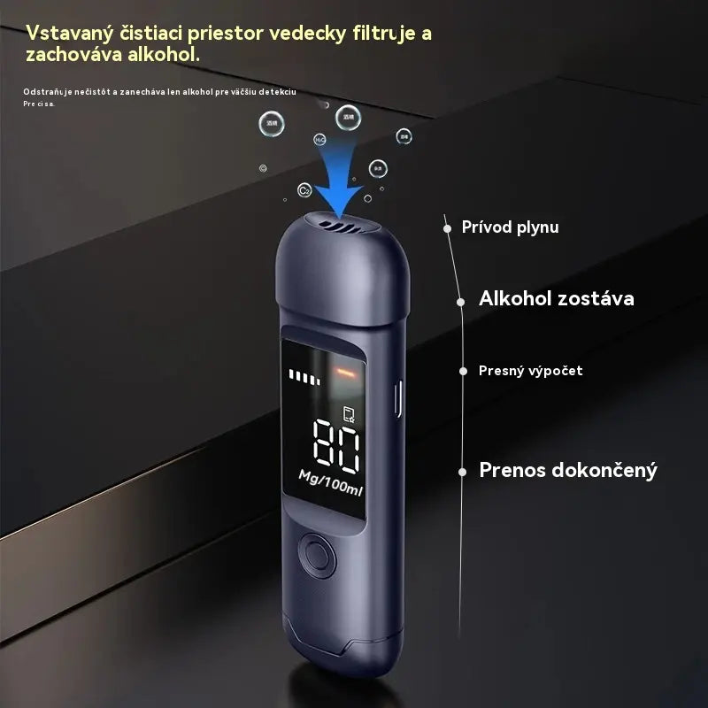 🚗 Prenosný presný alkohol tester